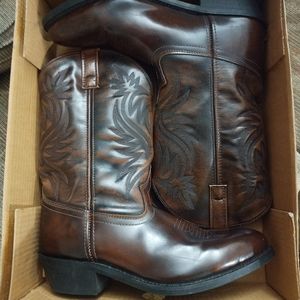 Men's Laredo Antique Tan Cowboy Boots
